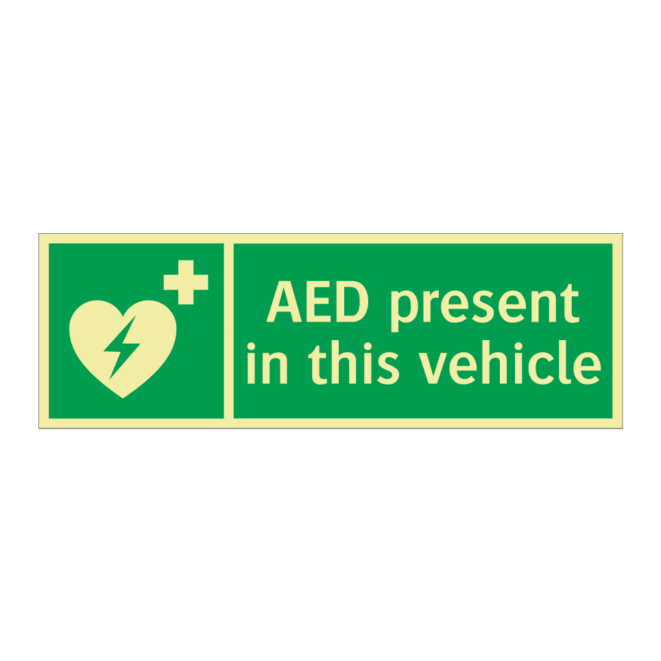 AED present in this vehicle