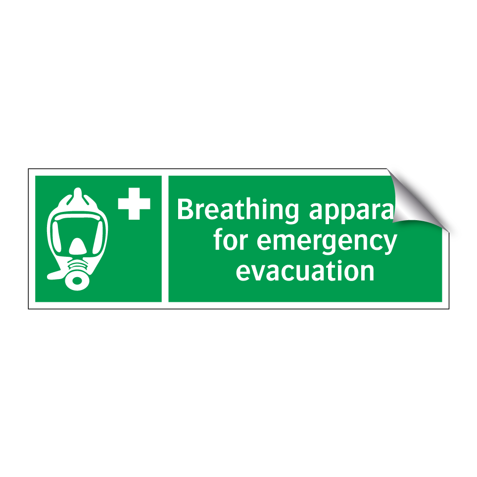 Breathing apparatus for emergency evacuation