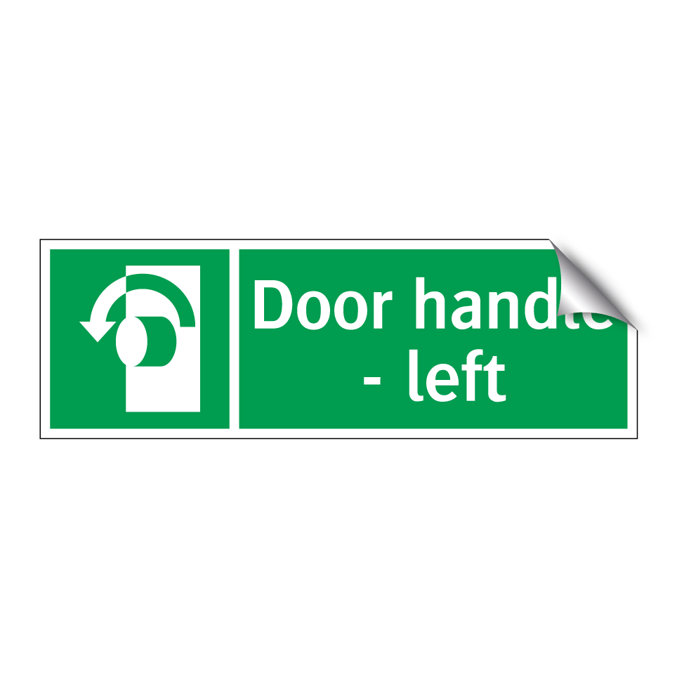 Door handle - left