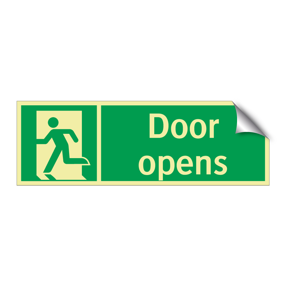 Door opens