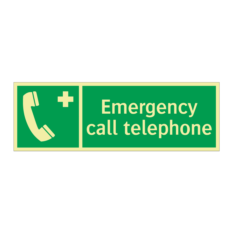 Emergency call telephone