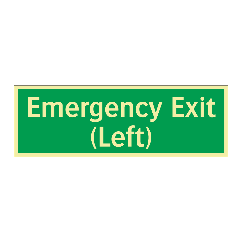 Emergency Exit (Left)