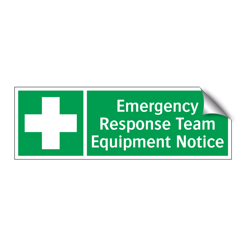 Emergency Response Team Equipment Notice