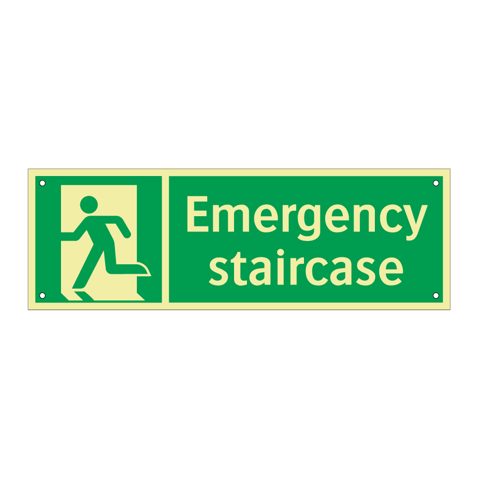 Emergency staircase