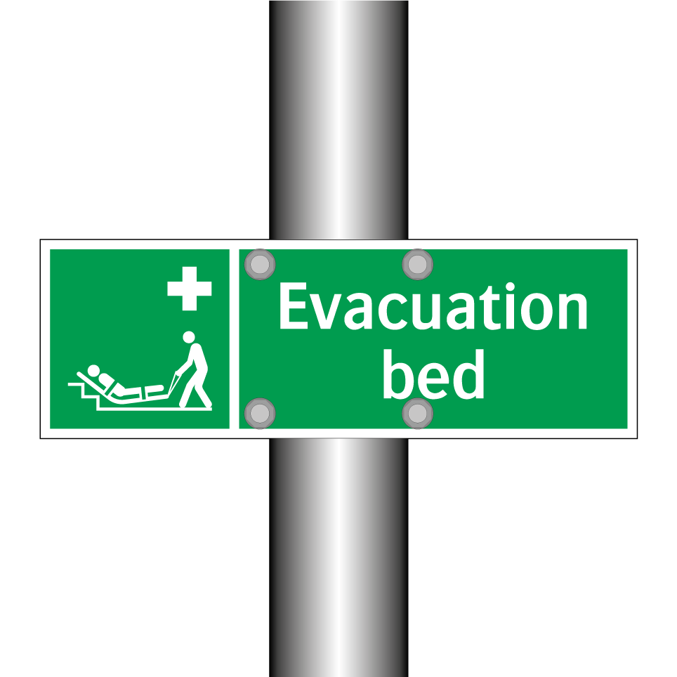 Evacuation bed