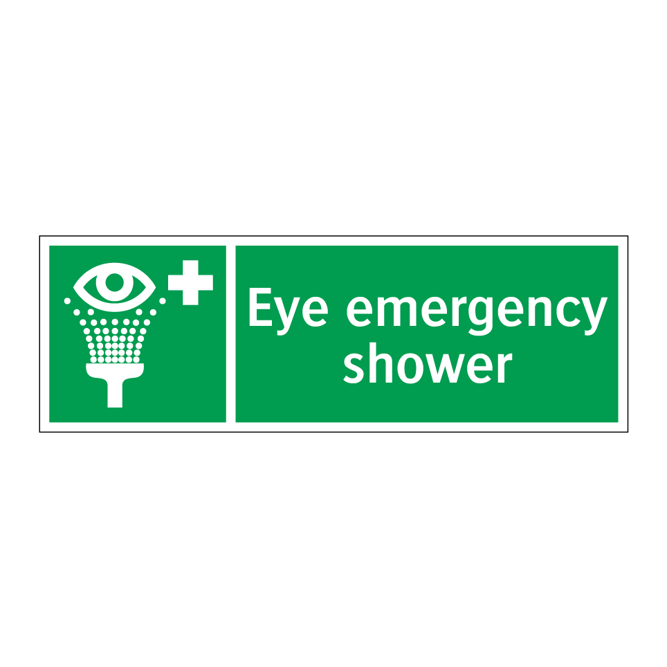 Eye emergency shower