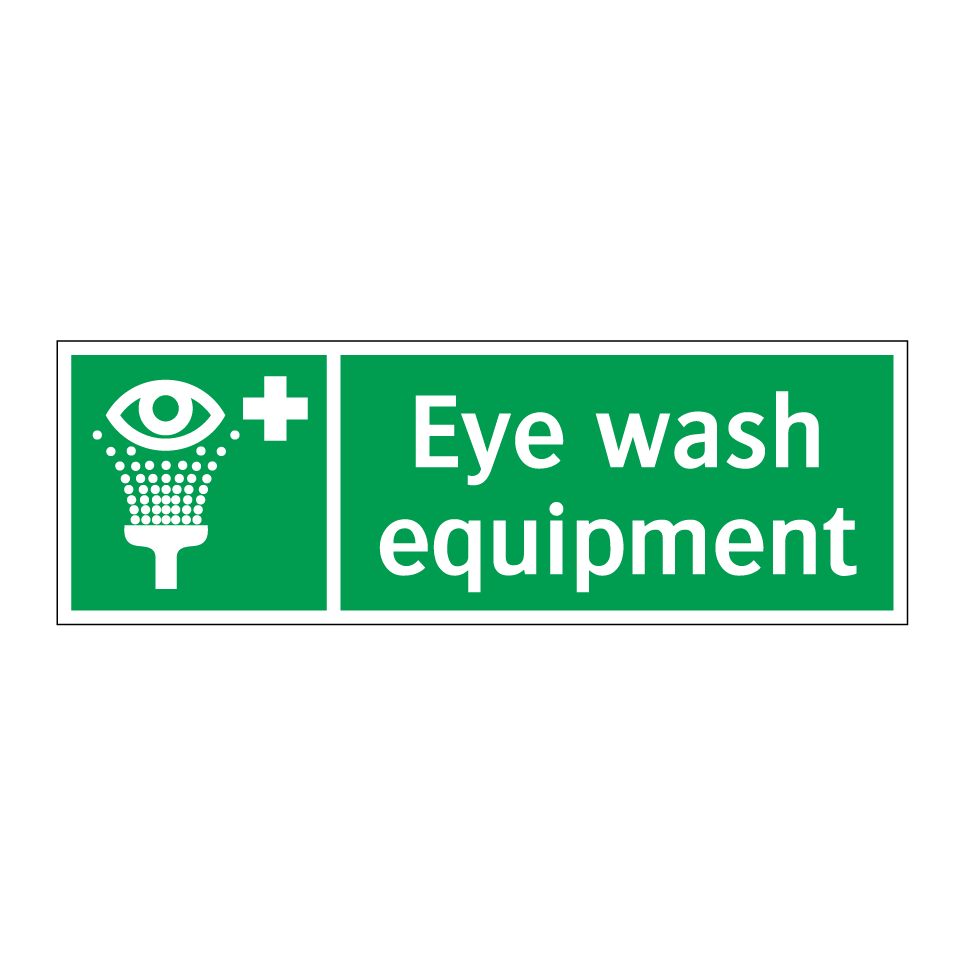 Eye wash equipment