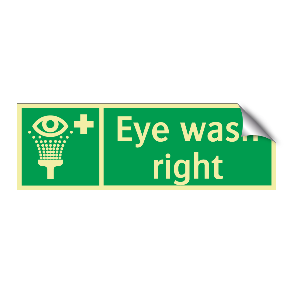 Eye wash right