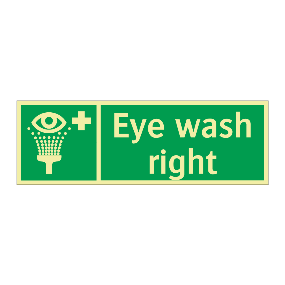 Eye wash right