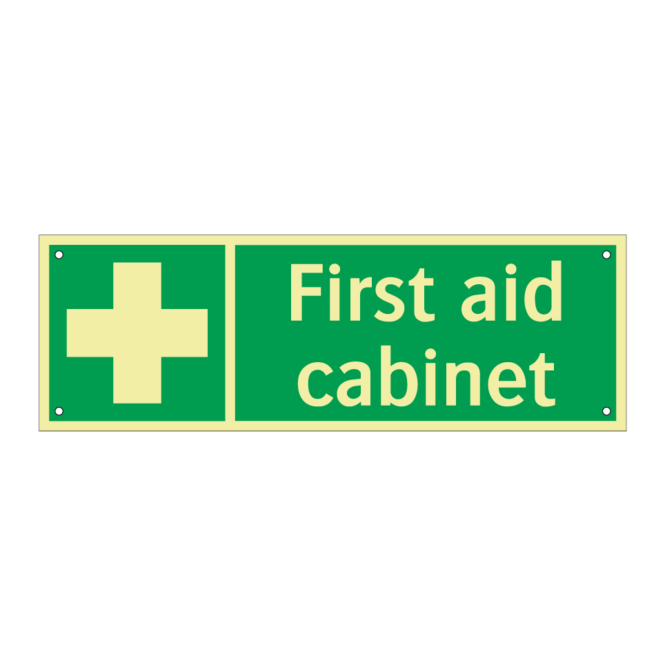 First aid cabinet