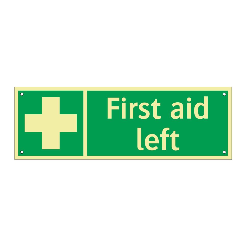 First aid left