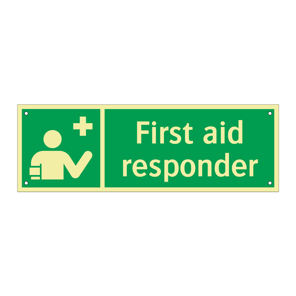 First aid responder