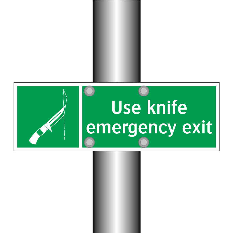 Use knife emergency exit
