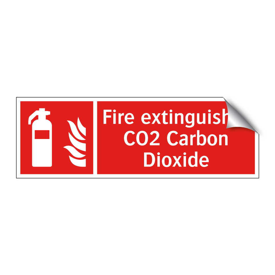 Fire extinguisher CO2 Carbon Dioxide