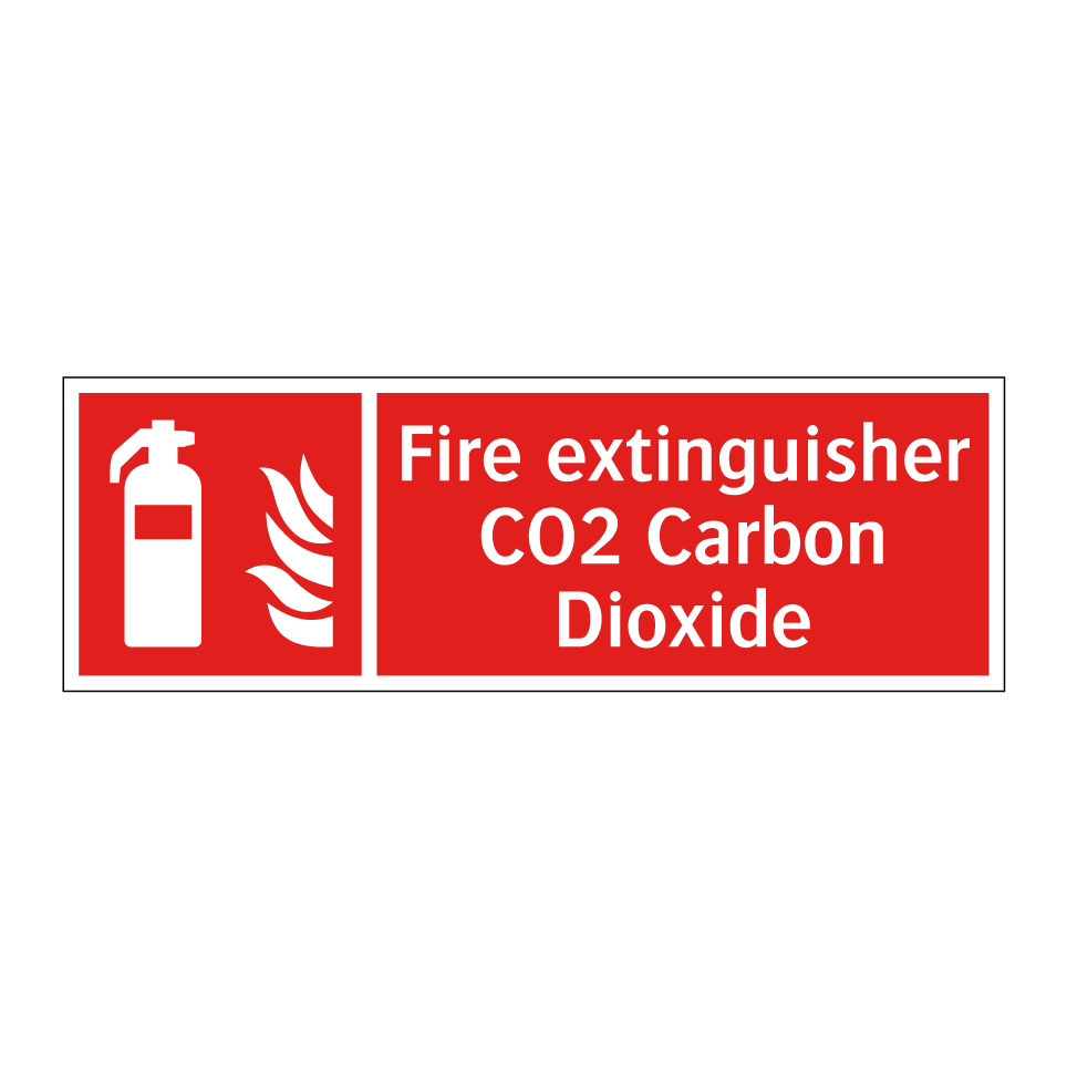 Fire extinguisher CO2 Carbon Dioxide