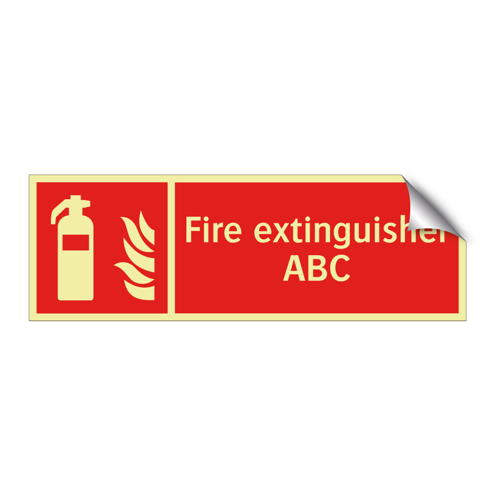 Fire extinguisher ABC