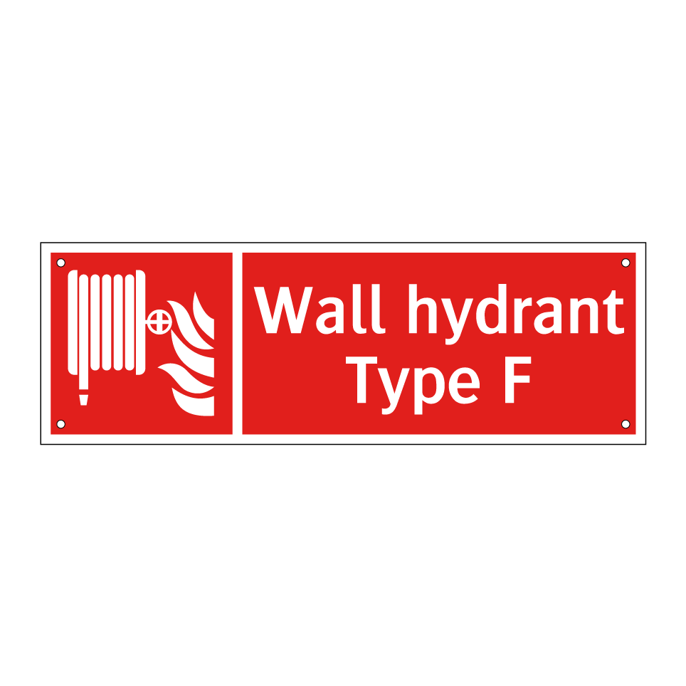 Wall hydrant Type F
