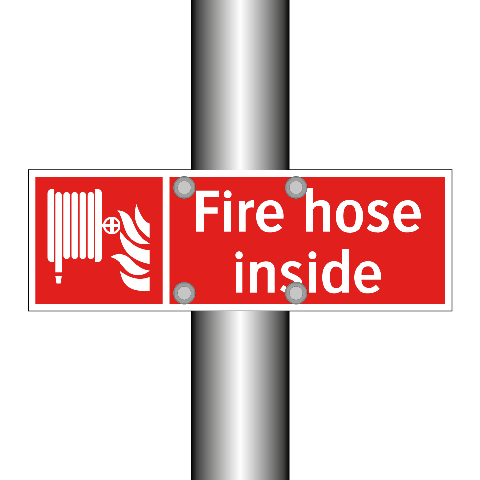 Fire hose inside