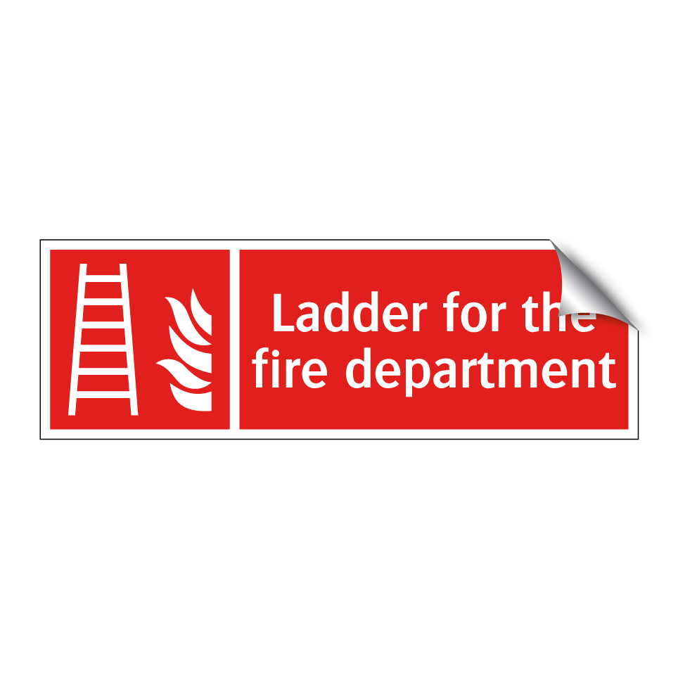 Ladder for the fire department