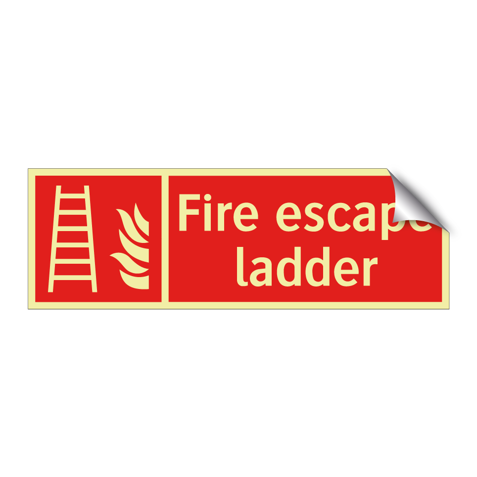 Fire escape ladder