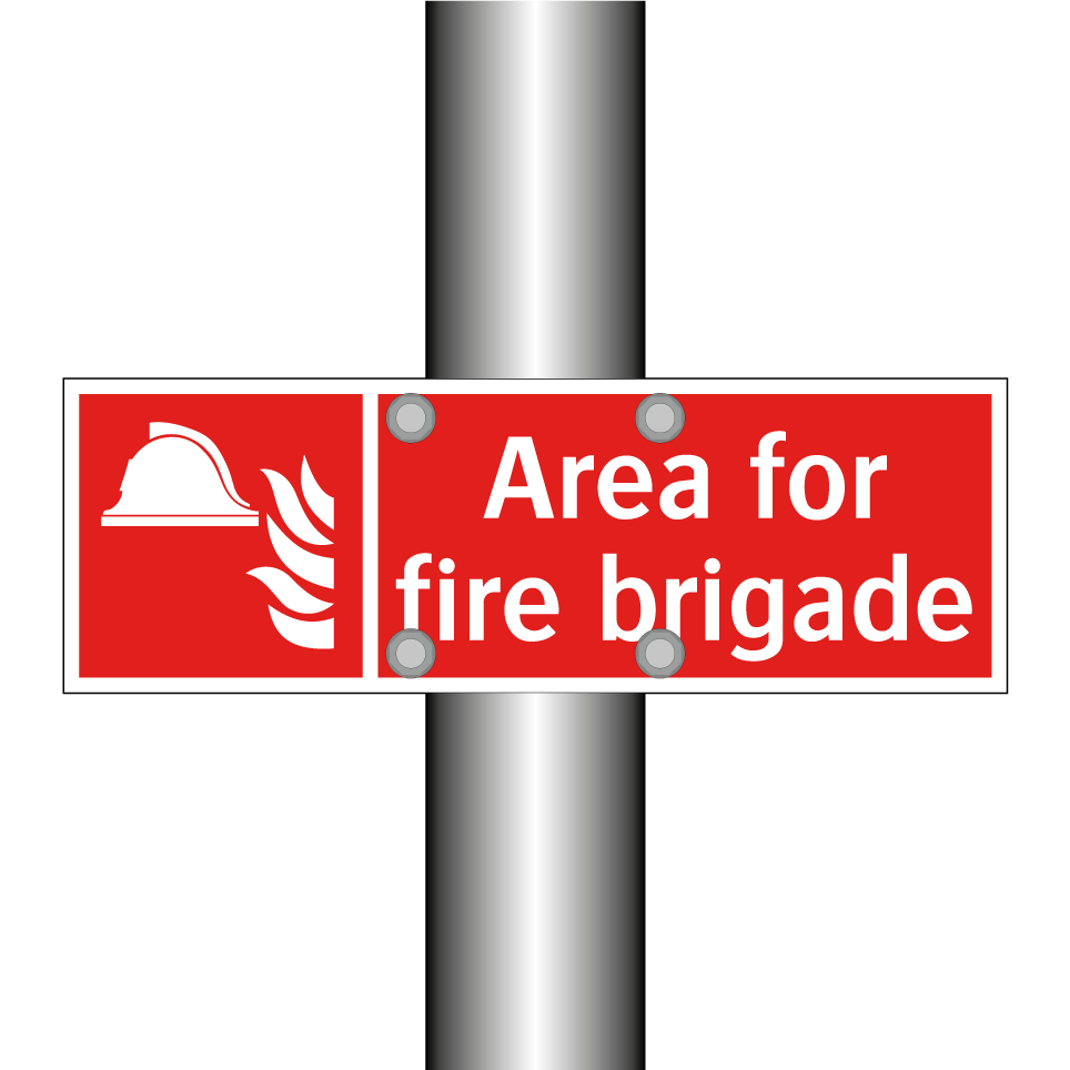 Area for fire brigade