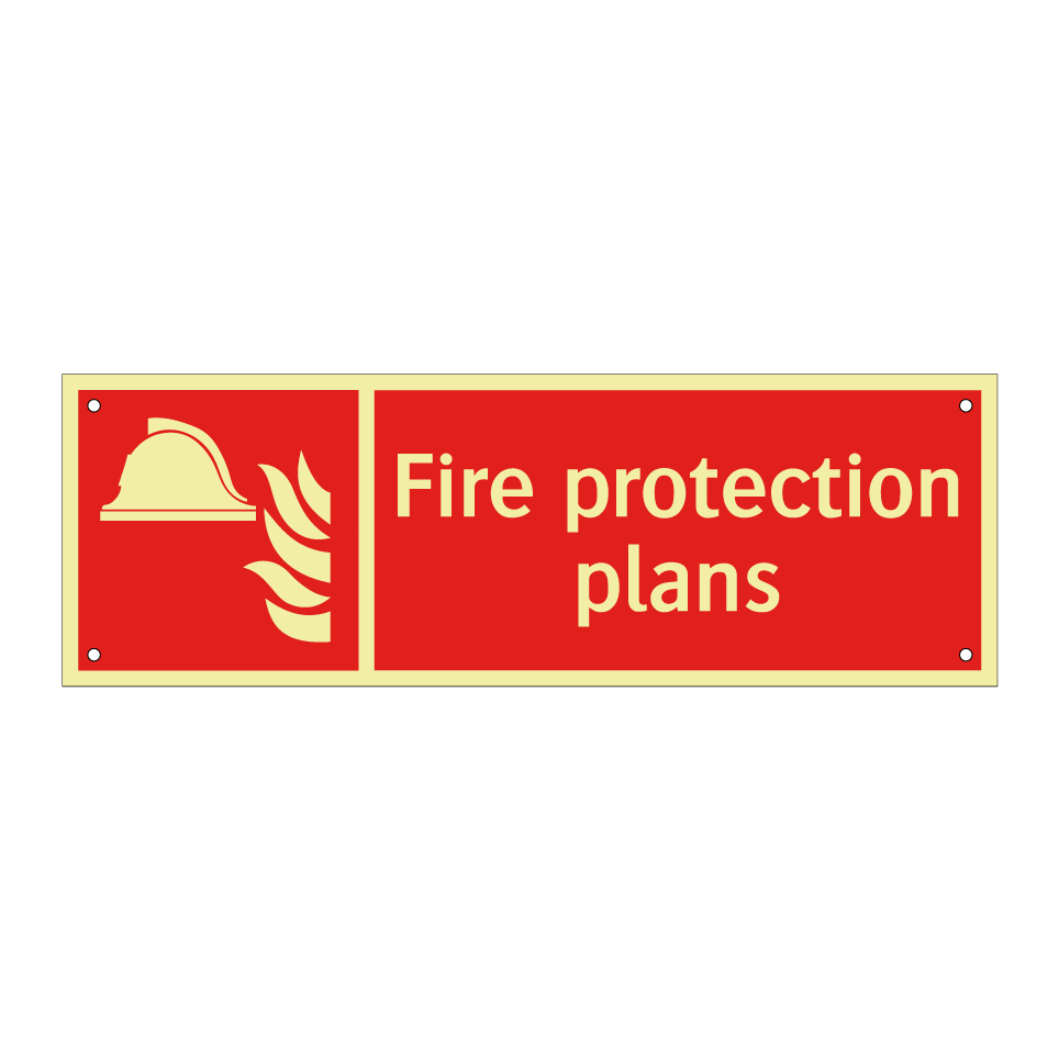 Fire protection plans
