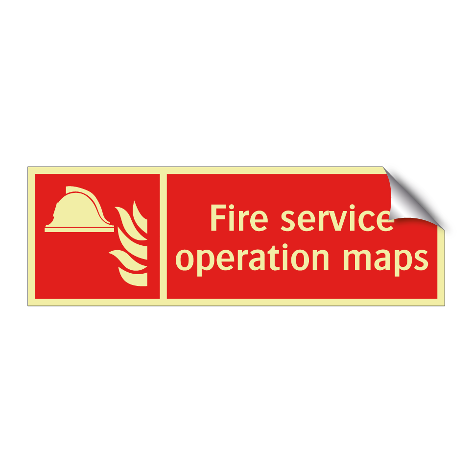 Fire service operation maps