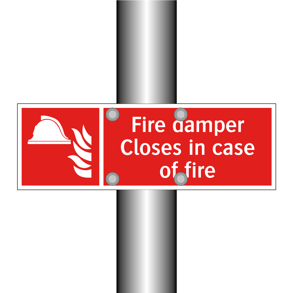 Fire damper Closes in case of fire