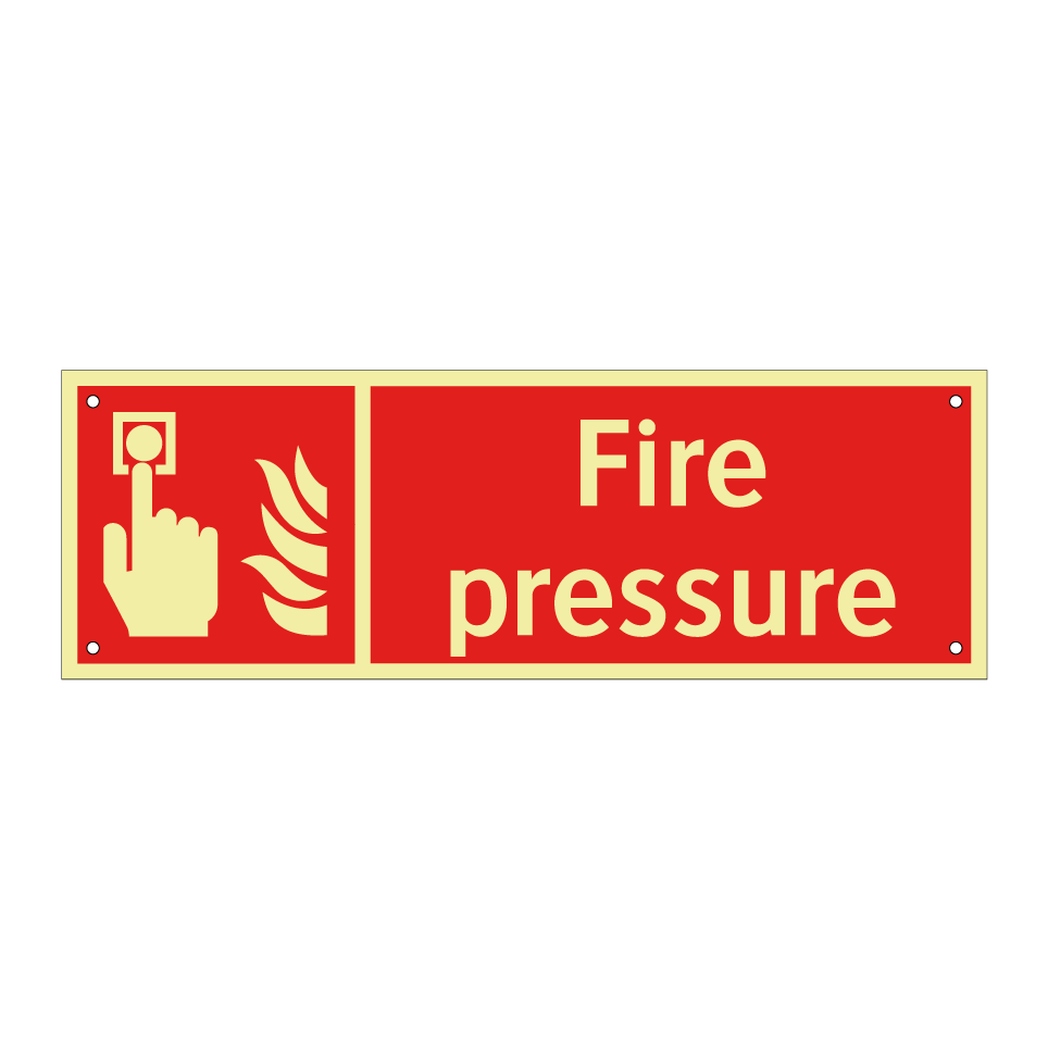 Fire pressure