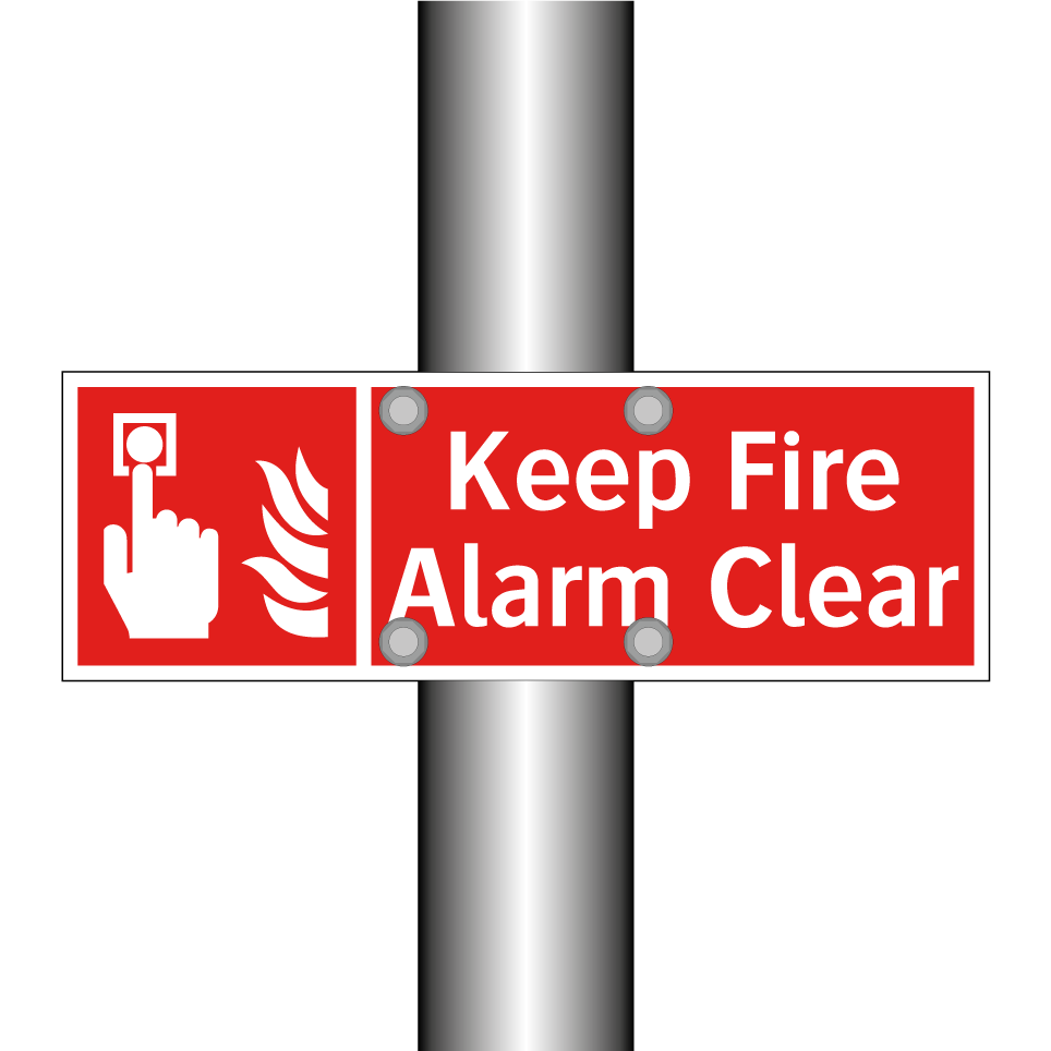 Keep Fire Alarm Clear