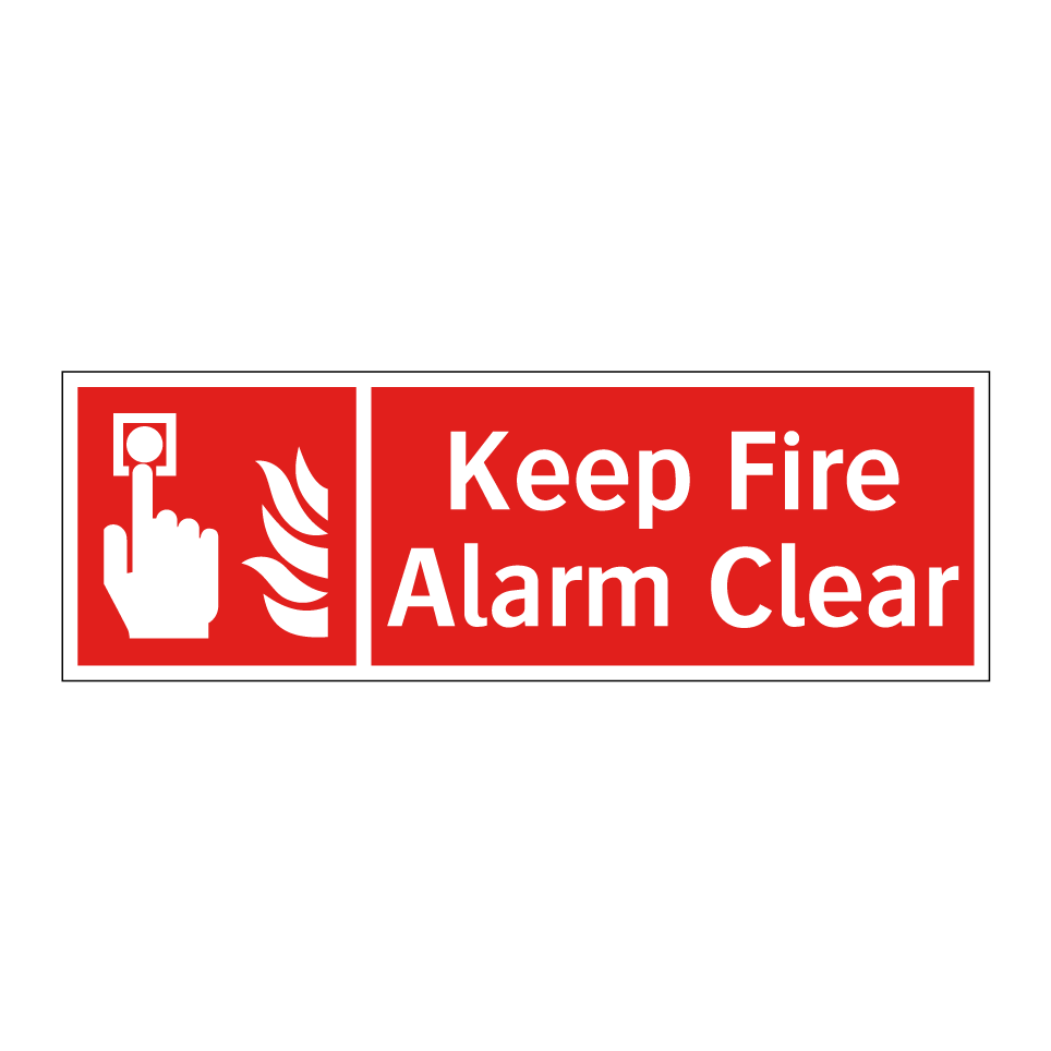 Keep Fire Alarm Clear