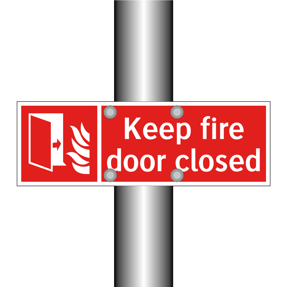 Keep fire door closed