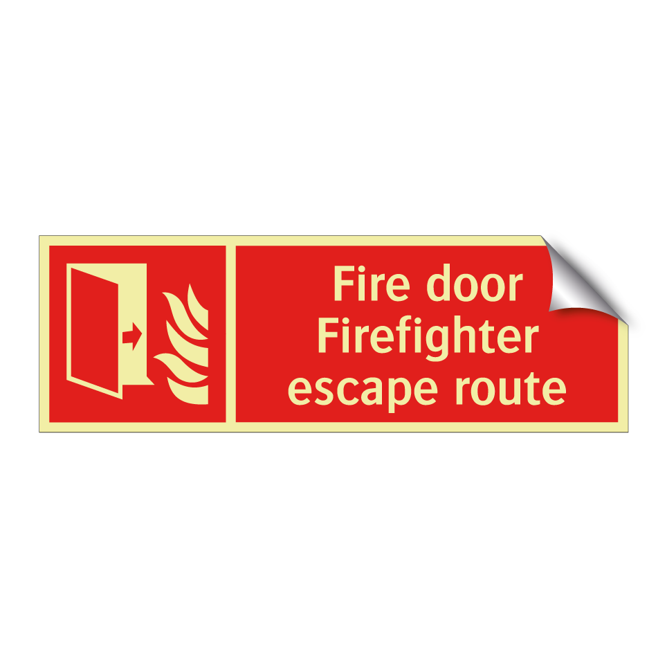Fire door Firefighter escape route