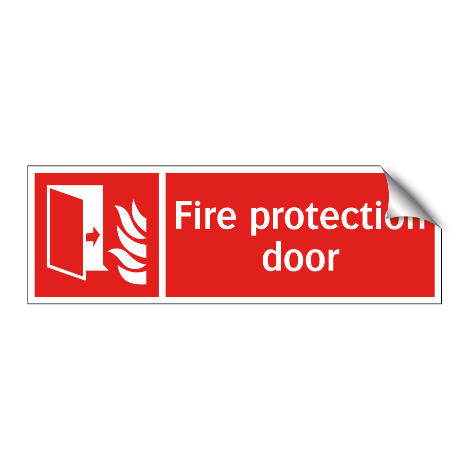 Fire protection door