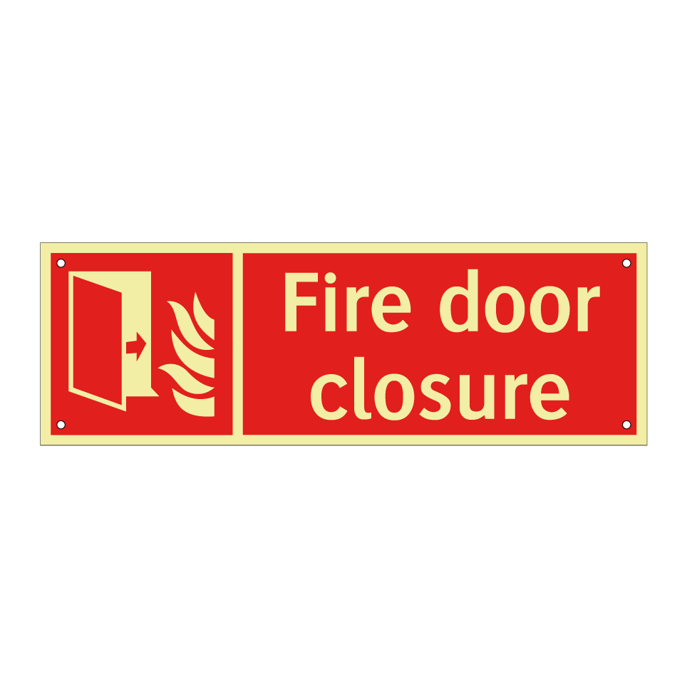 Fire door closure