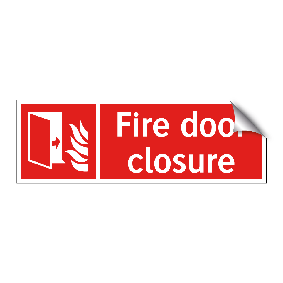 Fire door closure