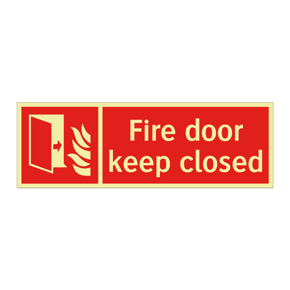 Fire door keep closed