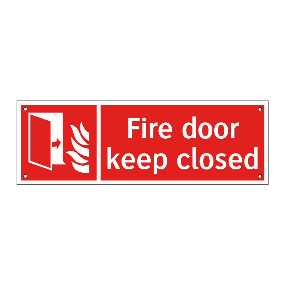 Fire door keep closed