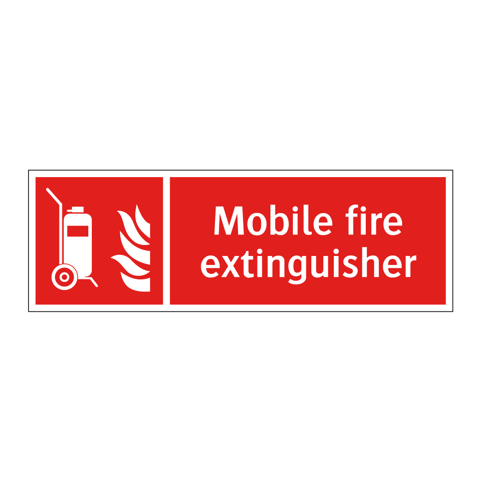 Mobile fire extinguisher