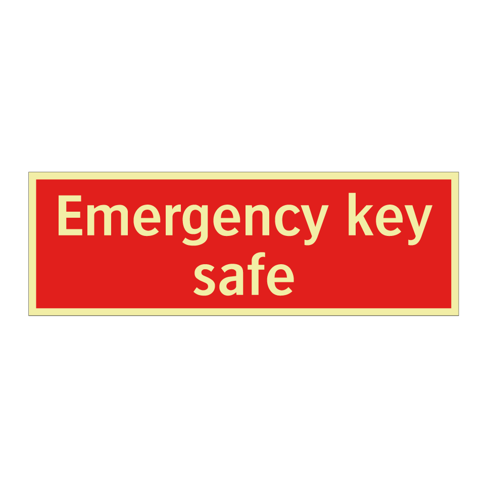 Emergency key safe