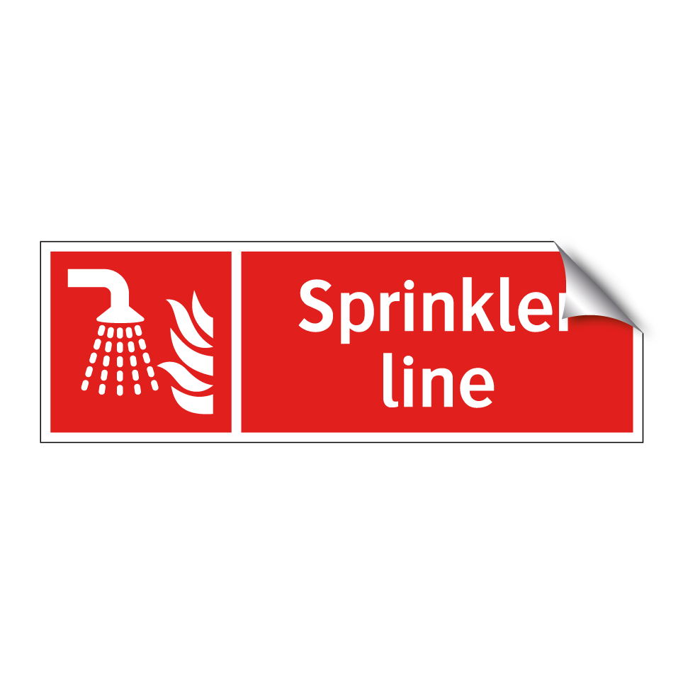 Sprinkler line