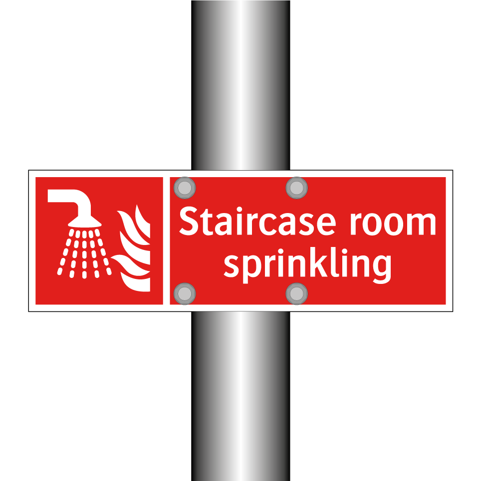 Staircase room sprinkling