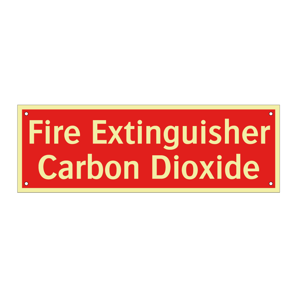 Fire Extinguisher Carbon Dioxide