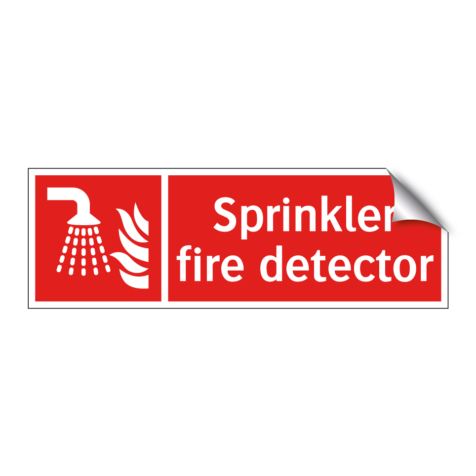 Sprinkler fire detector