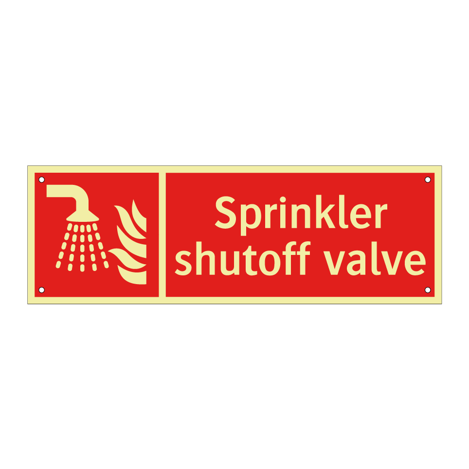Sprinkler shutoff valve