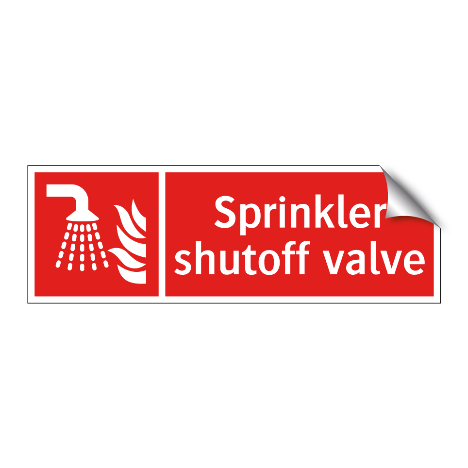 Sprinkler shutoff valve