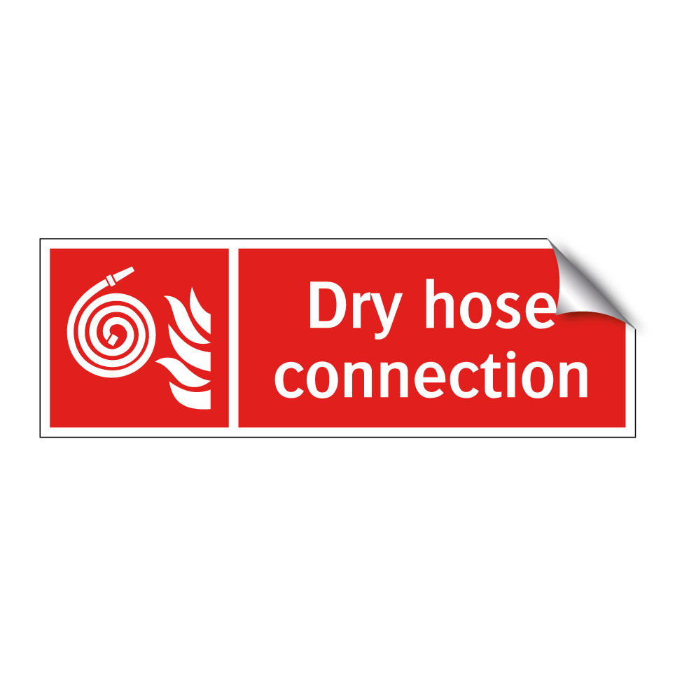 Dry hose connection