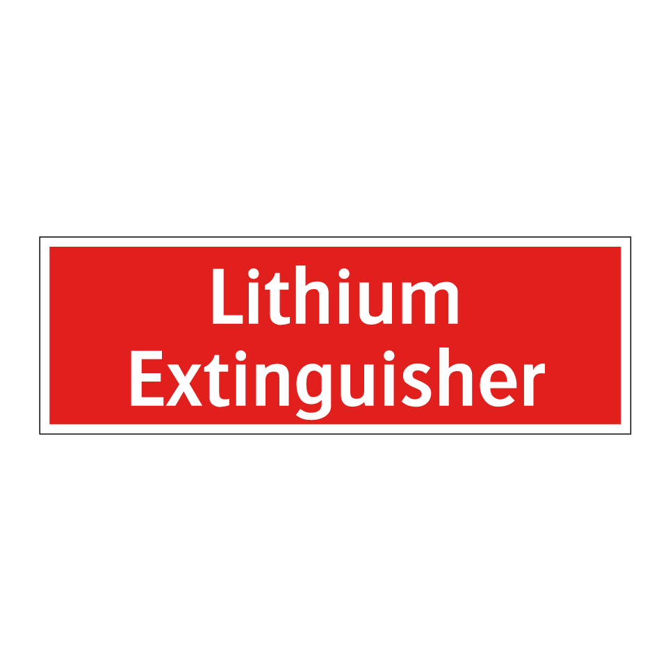 Lithium Extinguisher