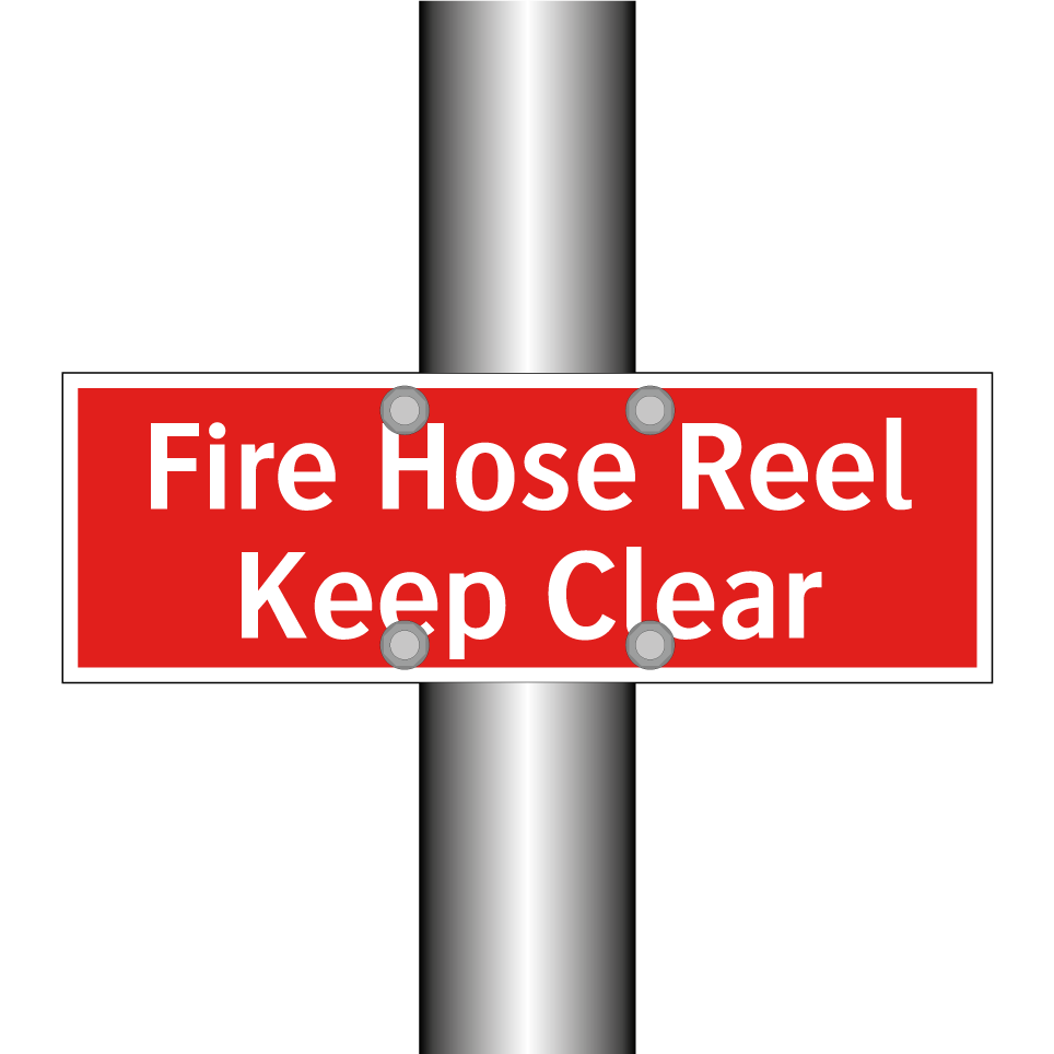 Fire Hose Reel Keep Clear
