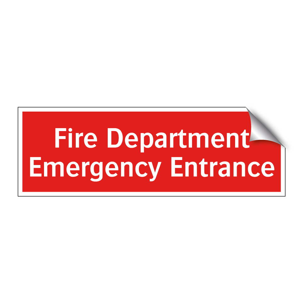 Fire Department Emergency Entrance
